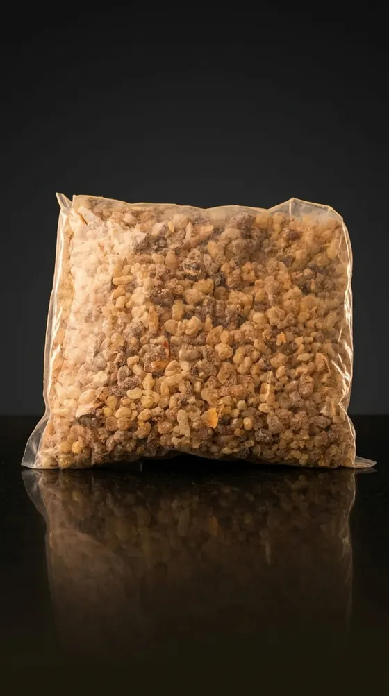 Frankincense resin granules