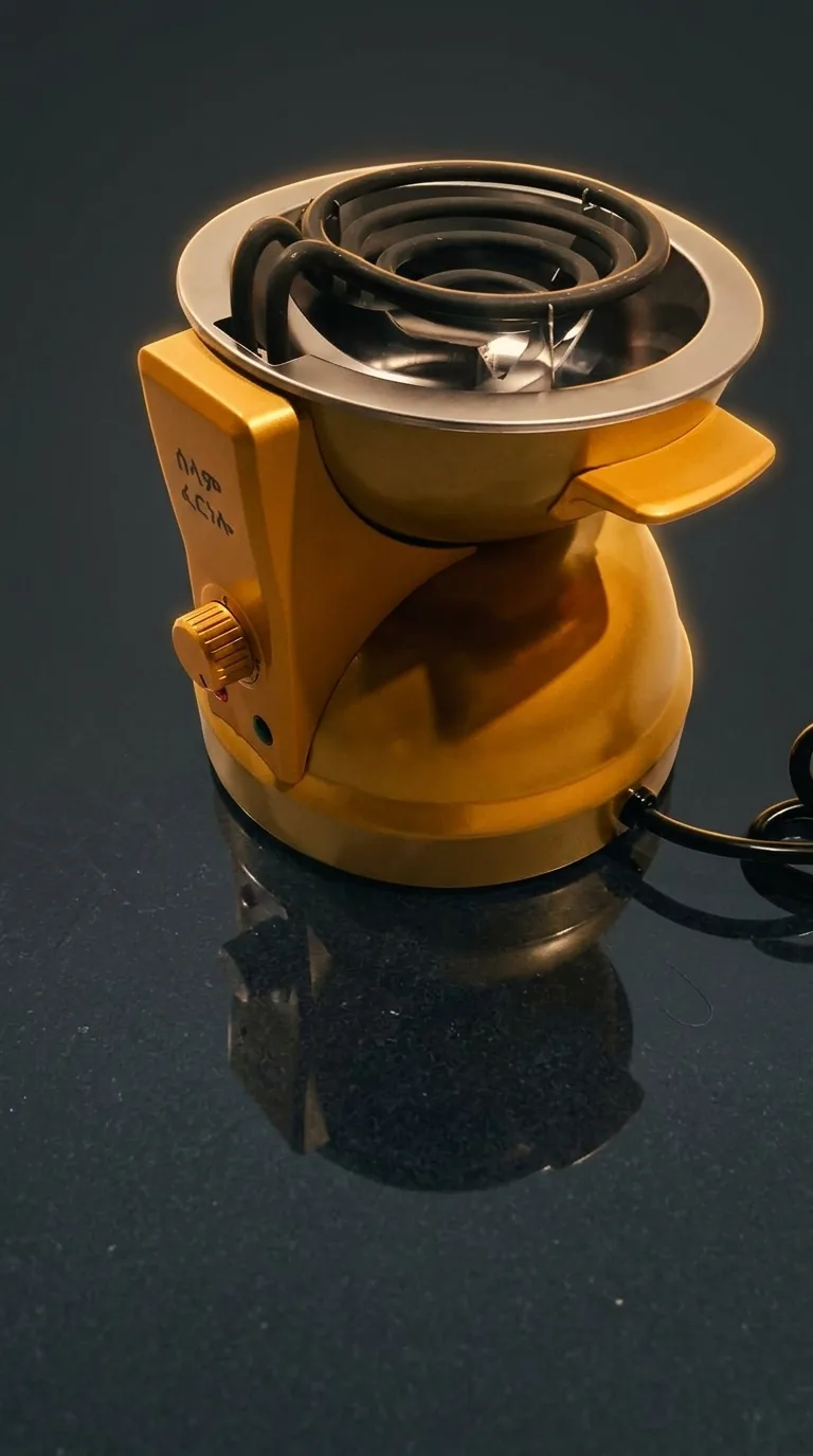 Gold Selam electric fernello burner with coiled element