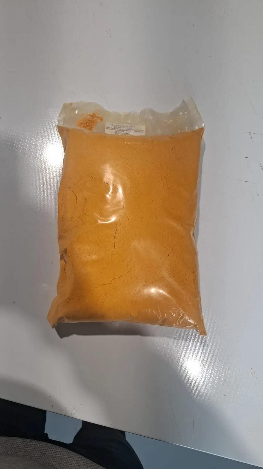 Bag of white Bula false banana powder